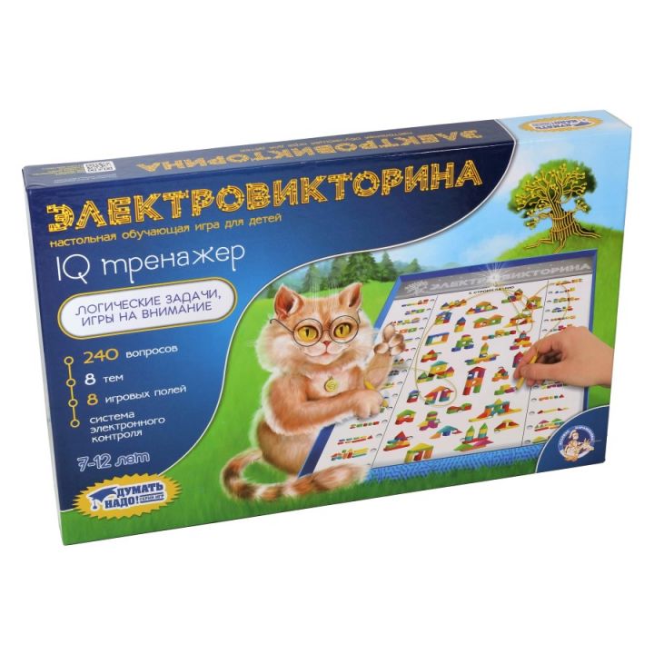 Игра Электровикторина "IQ тренажер", арт. 03669