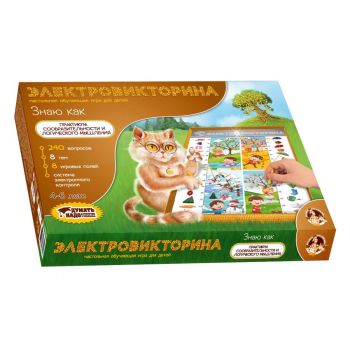 Игра Электровикторина "Знаю как" арт.03704