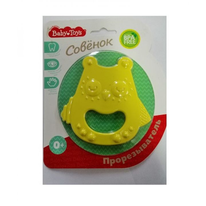 Прорезыватель Baby Toys "Совенок" арт.04134