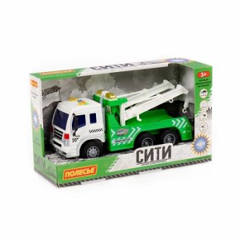  Автомобиль-эвакуатор инерционный "Сити" (со светом и звуком), 86563