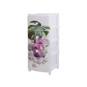 Комод №15 с рисунком "Орхидея" арт.439