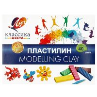 Пластилин 40цв. "Классика" , 30С 1922-08