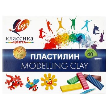 Пластилин 40цв. "Классика" , 30С 1922-08