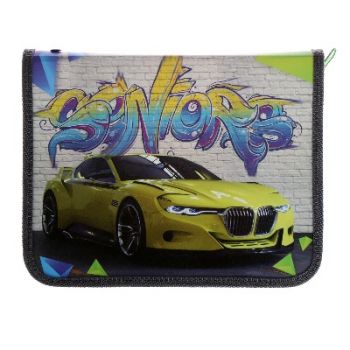 Папка для тетрадей, А5 молнии ПМ-А5-04 Скайлайн