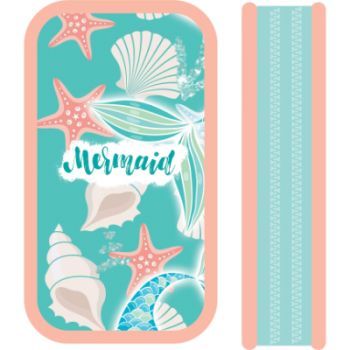 Пенал двухсекционный большой 190/105 ткань торец Ракушки