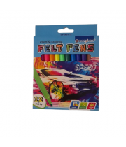 Фломастеры 12 шт. для мальчиков в каронной упаковке 1/12, DV-3601-12