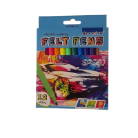 Фломастеры 12 шт. для мальчиков в каронной упаковке 1/12, DV-3601-12