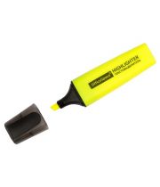 Маркер-текстовыделитель OfficeSpace, желтый 1-5мм, Спейс 
