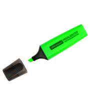 Маркер-текстовыделитель OfficeSpace, зеленый 1-5мм, Спейс 