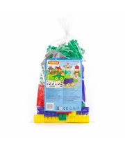 Конструктор "Строитель" (92 элемента) (в пакете); 52520