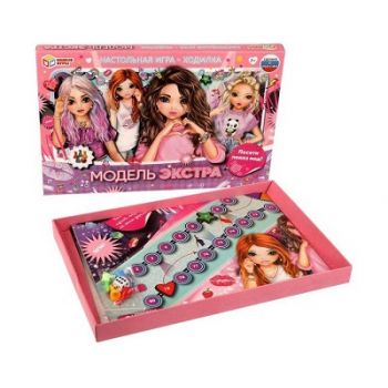 Игра-ходилка Модель ЭКСТРА. Настольная игра-ходилка. 217х330х27мм. Умные игры 