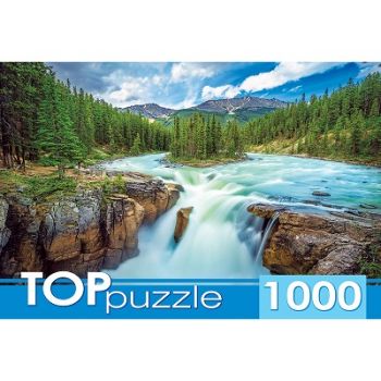 TOPpuzzle. ПАЗЛЫ 1000 элементов.  Канада. Национальный парк Джаспер, ГИТП1000-2152