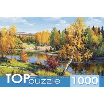 TOPpuzle.Пазлы 1000 элементов. И. Прищепа. Золотая осень, П1000-1059