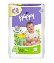 Подгузники Bella Baby Happy Maxi 4 (8-18 кг) 66 шт