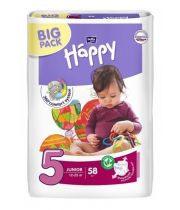 Подгузники Bella Baby Happy Junior 5 (12-25 кг) 58 шт