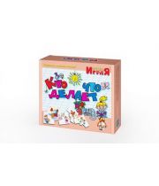 Игра обучающая  Учись играя "Кто что делает" арт.00240