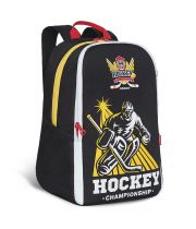 Grizzly Рюкзак для мальчика школьный RB-151-1/2 легкий с жесткой спинкой и двумя отделениями