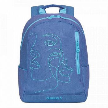  GRIZZLY Женский Рюкзак RD-047-1/1 лаванда