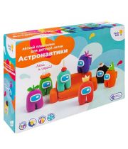 Набор для детской лепки из легкого пластилина "Астронавтики", TA1700